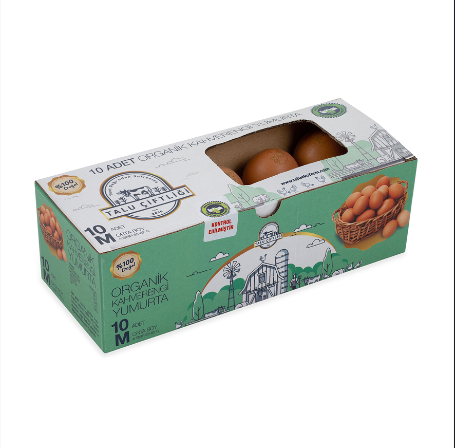 TALU ORGANİK YUMURTA 10'LU